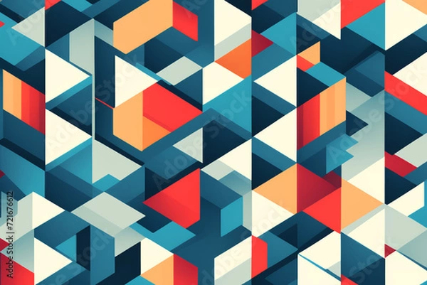 Obraz geometric pattern