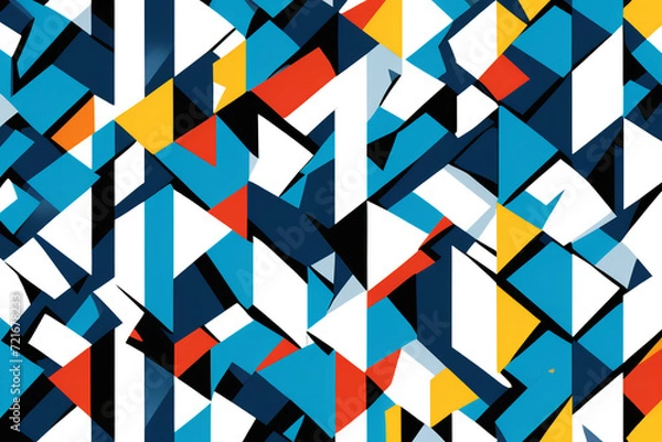 Obraz geometric background