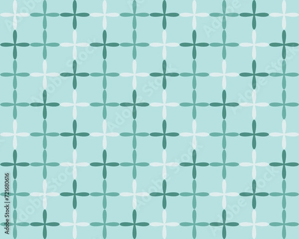 Obraz Mint Green Background, Bathroom Tile, Pattern, Premium Vector