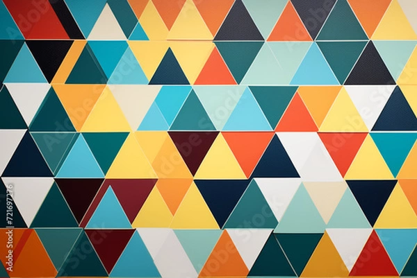 Fototapeta seamless geometric pattern