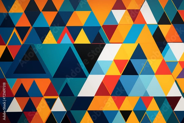 Obraz triangle pattern