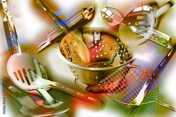 Obraz kitchen utensils
