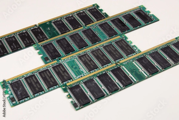 Fototapeta デスクトップパソコンのメモリー02