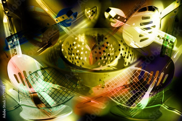 Obraz kitchen utensils