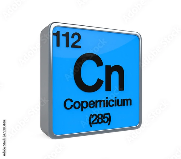 Obraz Copernicium Element Periodic Table