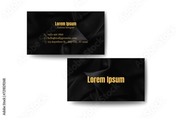 Obraz Business Card Template (Editable) EPS file