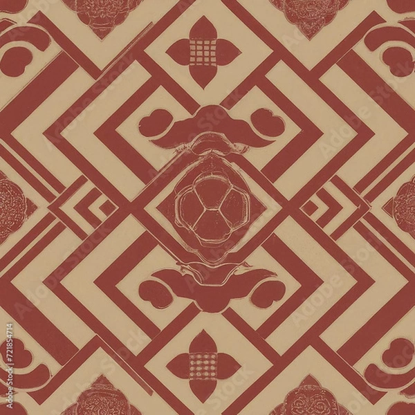 Obraz seamless pattern with flowers