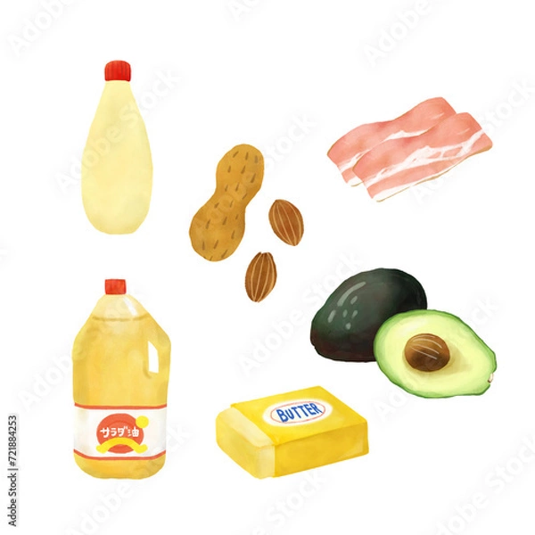 Obraz 五大栄養素 脂質