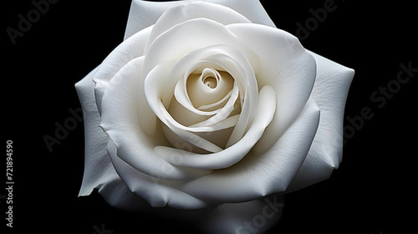 Obraz White Rose. White rose background.