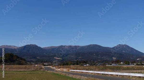 Obraz 宮崎県高原町から見た霧島山