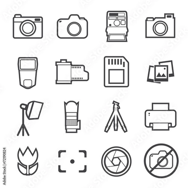 Obraz camera icon