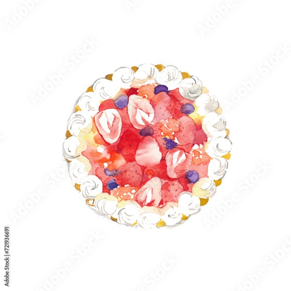 Fototapeta ベリーケーキの素材