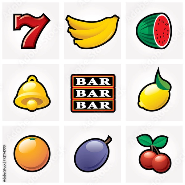 Obraz ikony automatów