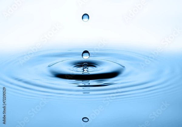 Fototapeta Water drop close up