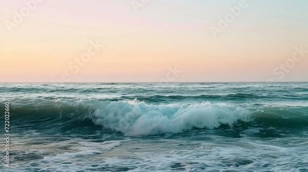 Obraz The Symphony of Waves: A Seascape's Melody