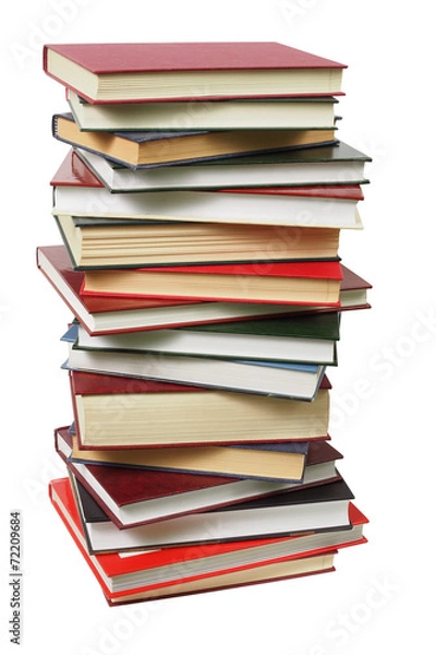 Obraz Stos książek