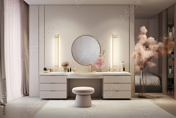 Obraz  master bedroom with vanity