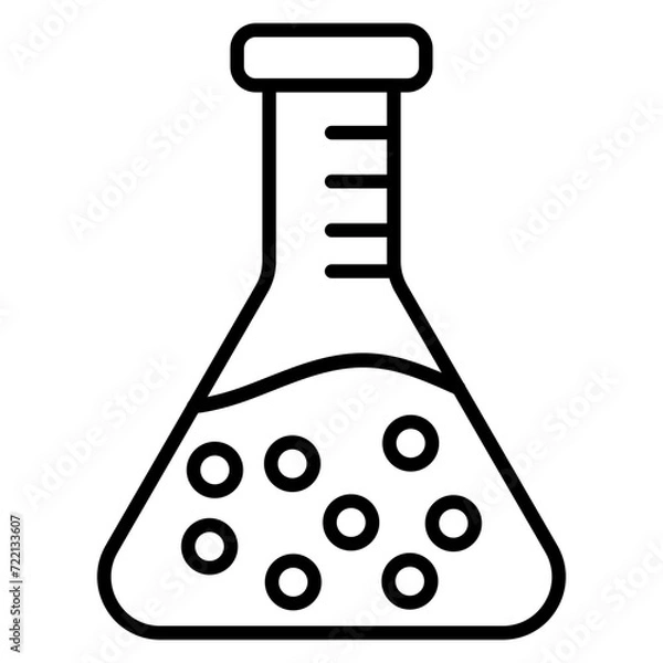 Fototapeta Beaker Icon