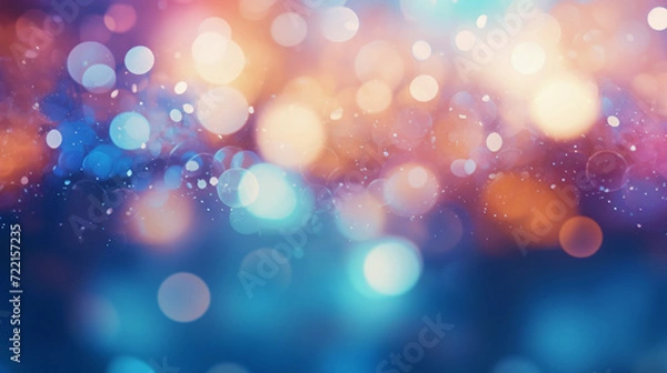 Fototapeta Abstract background with bokeh