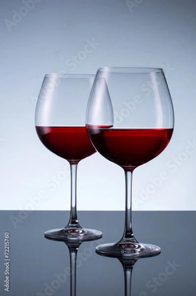 Obraz Red Wine Glasses