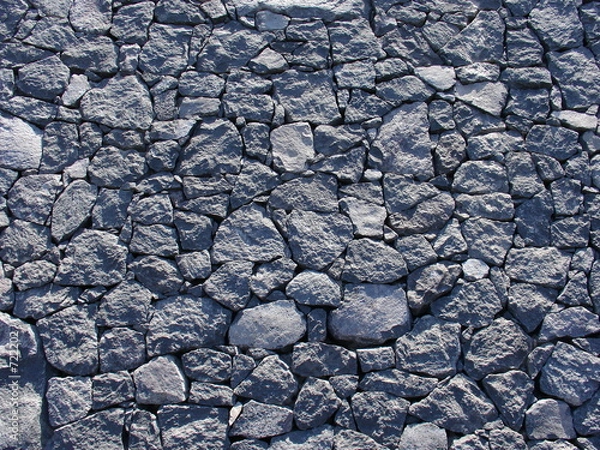 Obraz mauer aus gestein