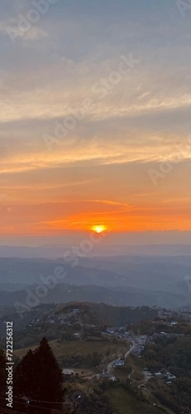 Obraz sunset over the sea