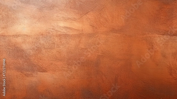 Fototapeta Abstract copper texture background banner - Luxury scratched copper pattern wall wallpaper backdrop, generative AI