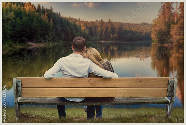 Obraz Liebespärchen