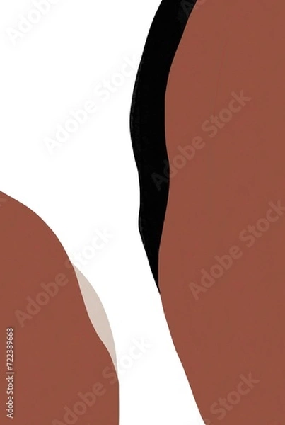 Obraz abstract Wavy Lines Wall Poster Wall Decor