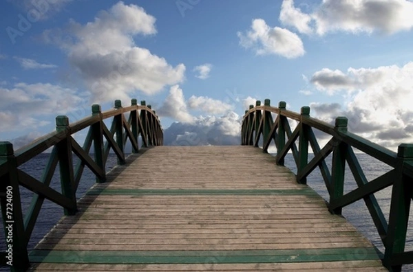 Obraz bridge in the sky