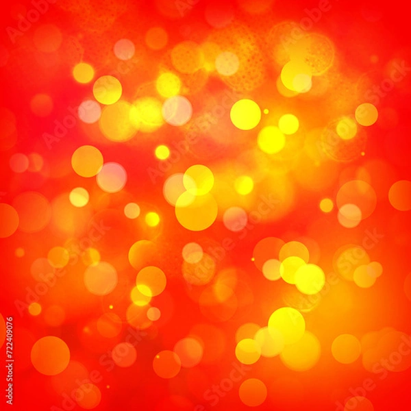 Fototapeta Red bokeh background perfect for Party, Anniversary, Birthdays, and various design works