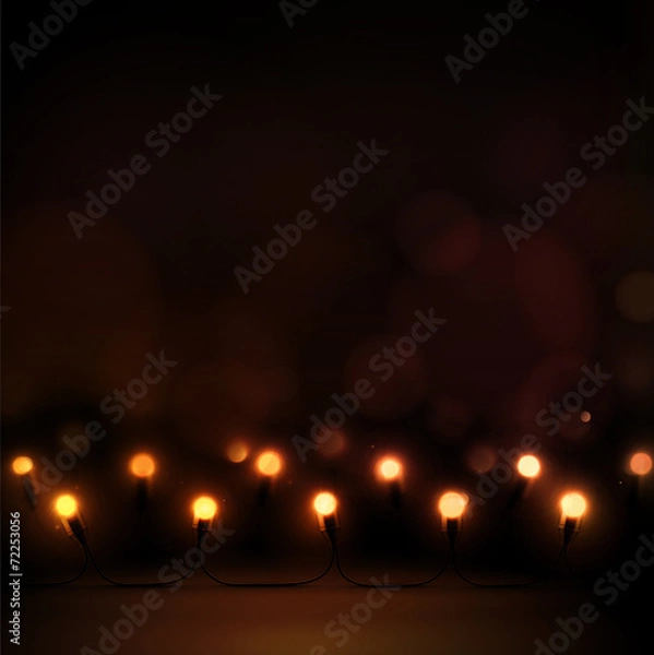 Fototapeta Christmas Lights