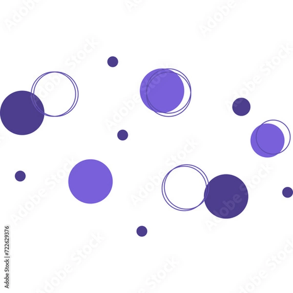 Fototapeta Dotted Decoration Shape