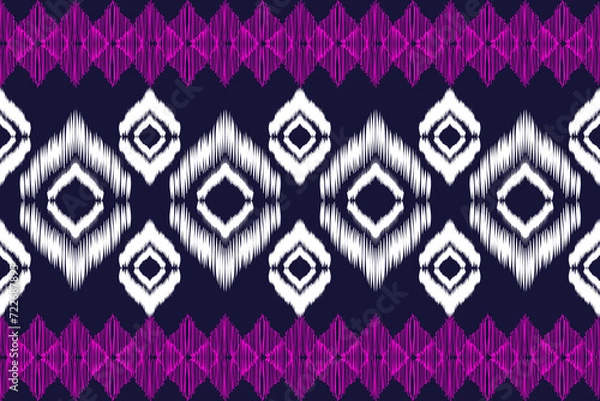 Fototapeta vase pattern .design pastel concept.Ethnic Aztec fabric carpet mat ornament native boho African American chevron textile wallpaper decoration. Geometric line texture vector illustrations.