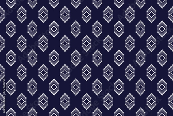 Fototapeta Clothes pattern .design pastel concept.Ethnic Aztec fabric carpet mat ornament native boho African American chevron textile wallpaper decoration. Geometric line texture vector illustrations.