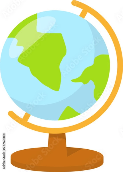 Fototapeta Globe Icon Illustration