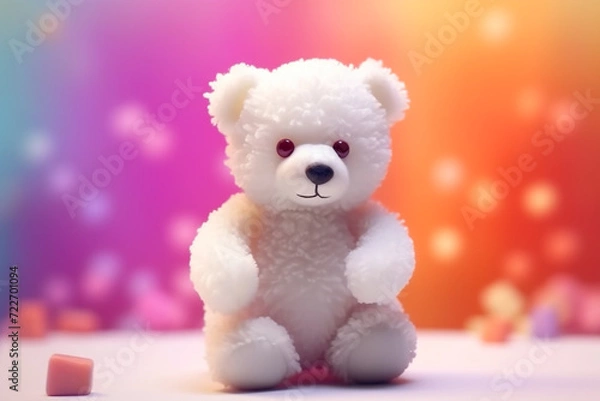 Obraz teddy bear with heart