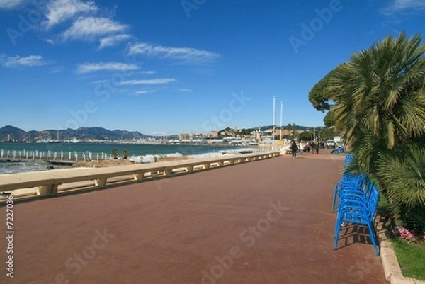 Obraz Cannes, Croisette.