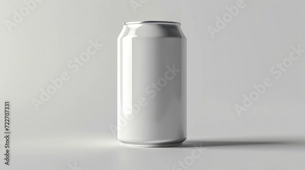 Fototapeta beverage can mockup