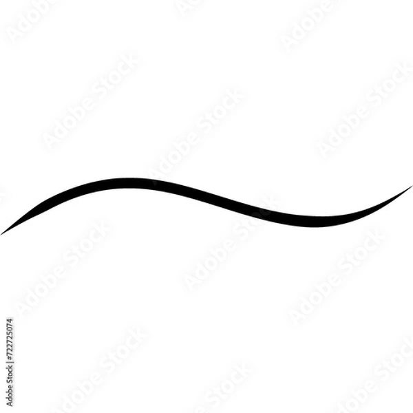 Fototapeta Underline, lines, head line 