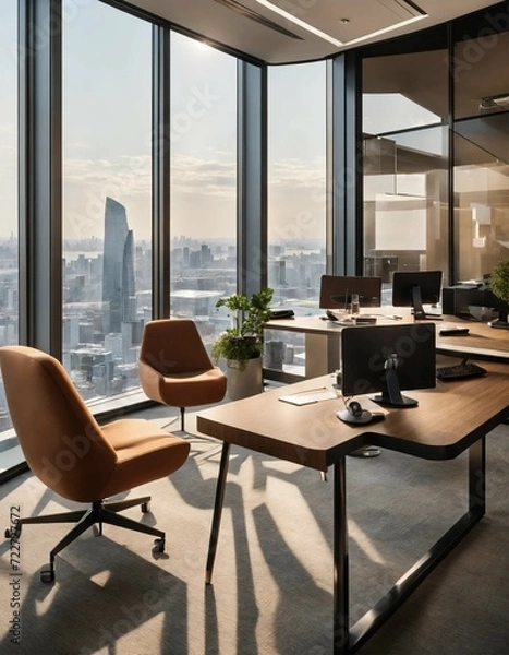 Obraz modern office interior