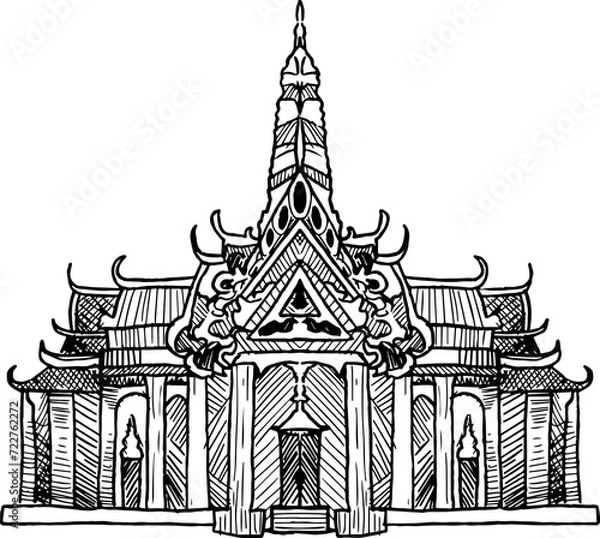 Obraz Building Sketch 