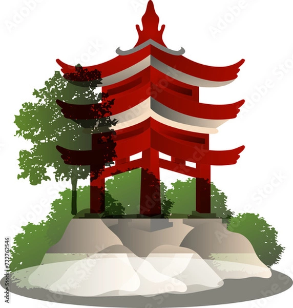 Obraz Japanese Landmark