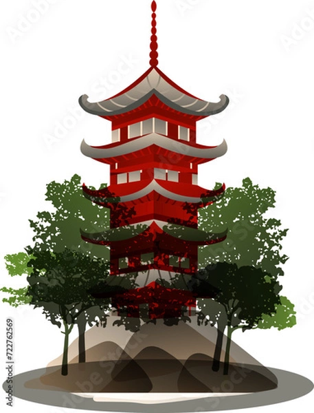 Obraz Japanese Landmark