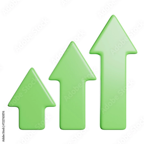 Obraz Increase Analytics Graph
