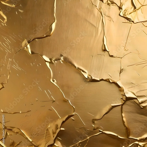 Obraz Gold foil background 