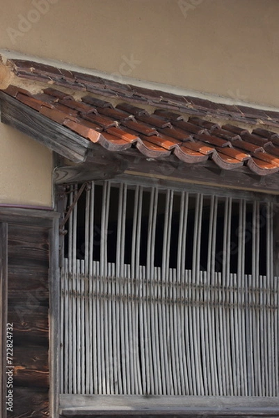 Obraz 古民家の窓
