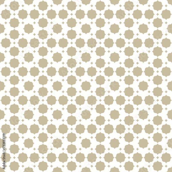Fototapeta Seamless pattern in geometric ornamental style Abstract texture for fabric home wear carpets background surface design packaging Vector