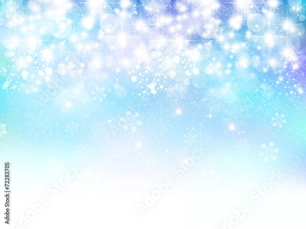 Fototapeta 雪　クリスマス　背景