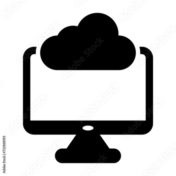 Fototapeta Edge Computing Vector Icon